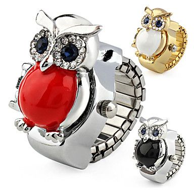 Anel Relógio - Coruja #00244800